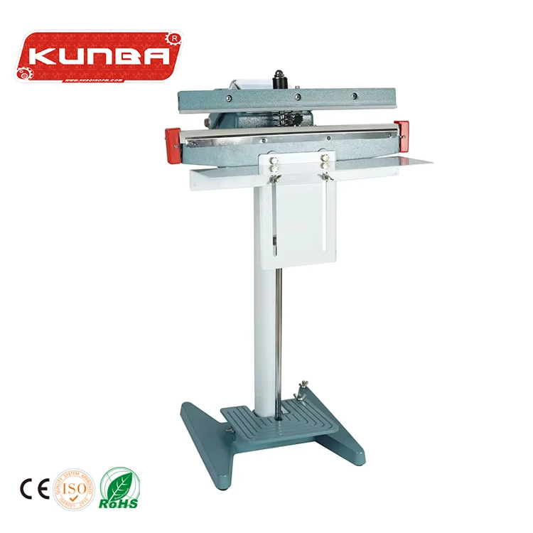 KUNBA Foot Direct Band Packet Vertical Heat Sealing Plastic Bag Sealing Machine Pedal Sealer for Various Packaging Applications
