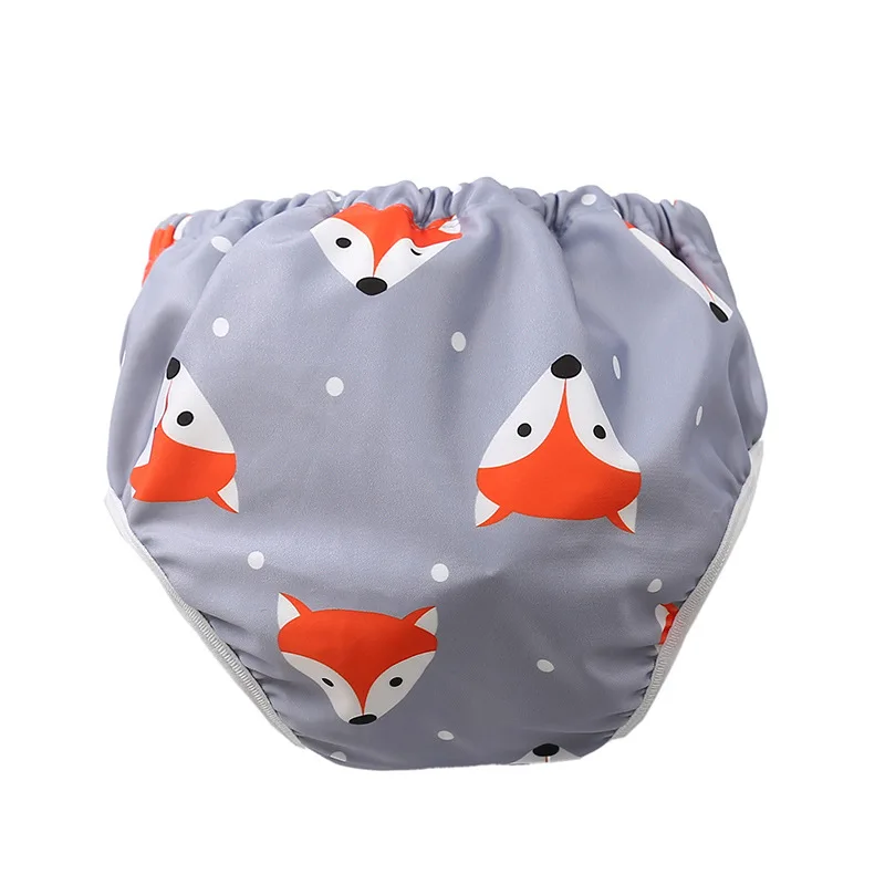 1 Piece Newborn Boy Girl Swinwear Cute Cartoon Animal Fruit Swim Trunks for Infant Baby Summer Washable Waterproof Swimwear