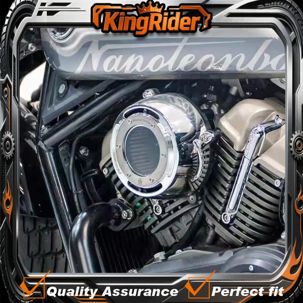 Motorcycle modified semi-transparent air filter, large intake, high flow rate, waterproof, suitable for BENDA Napoleon 250