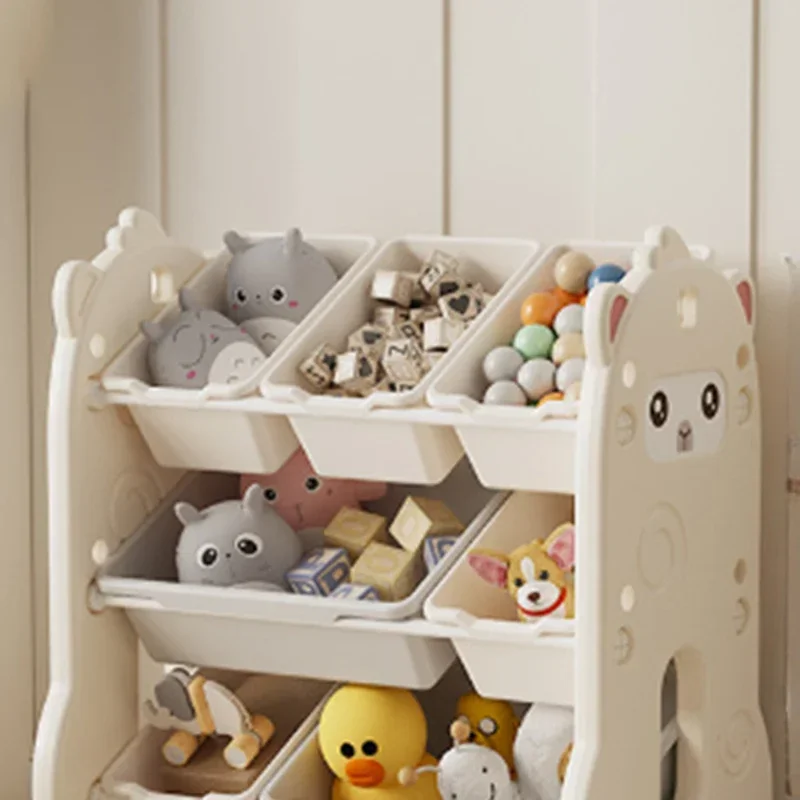 Armoire de rangement polyvalente pour enfants, bibliothèque pour enfants, étagère, organisateur de jouets, meubles