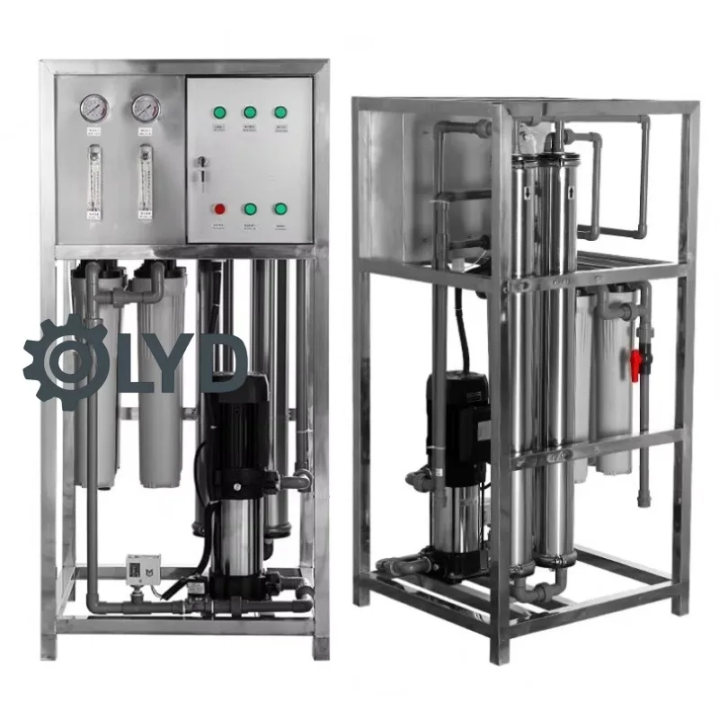 250 500 750 1000L/H Eco River Drilling Wastewater Treatment Mechanical Water Filtration System