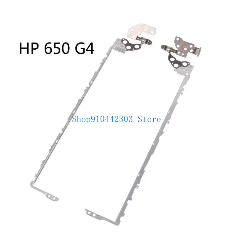 L4MD Left+Right Laptop LCD Screen Hinges Bracket Set Replace For HP ProBook 650
