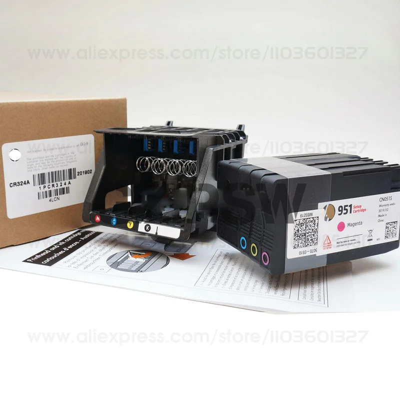 Imagem -04 - Cabeça de Impressão Cr326a Cr325a Cr324a Cr322a Cr324a Cr322a para hp 950 951 Officejet Pro 8600 8100 8610 8620 M251dw M276dw