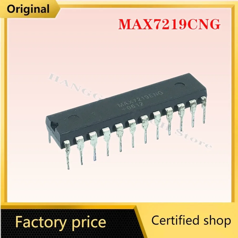 5PCS MAX7219CNG DIP-24 LED Display Driver IC Original New