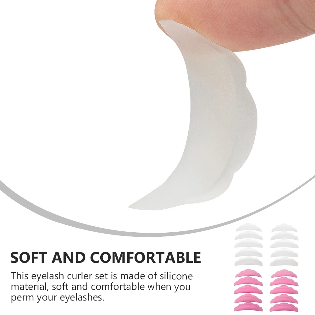 

4 Bags Silicone Eyelash Perming Curler Curly Makeup Tool Silica Pads Man Eyelash Perm Gaskets Eyelashes Extension