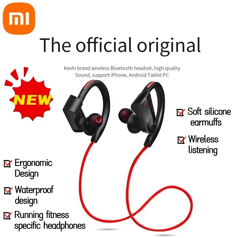 Xiaomi K98 Neck Wireless Bluetooth Headset IPX7 Waterproof Sports Stereo Headset Microphone Noise Cancelling Wireless