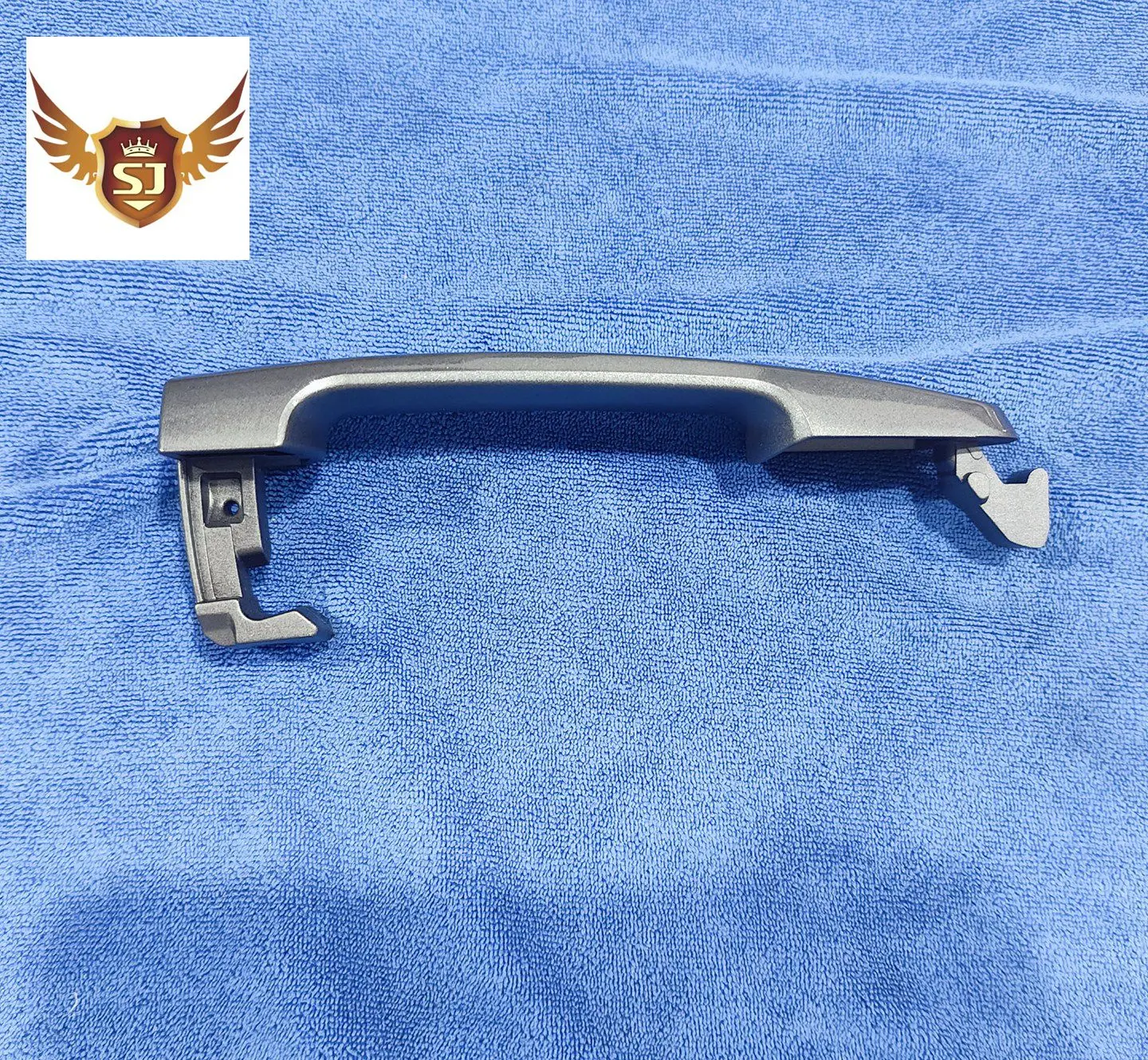 مقبض الباب الخارجي لسيارة تويوتا، رمادي مرصع بالنجوم مع فتحة، كامري 02-06 كورولا، أفينسيس، أيجو، هايلاندر، ماتريكس كوانج