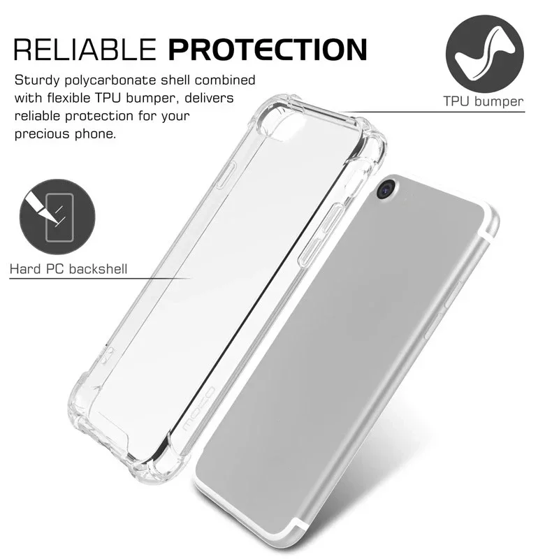 【Fast Delivery】Soft Phone Case Transparent Case Compatible For iPhone All Series 6/7/8/678Plus/X//Xr/Xs Max/11/11Pro/11Pro Max