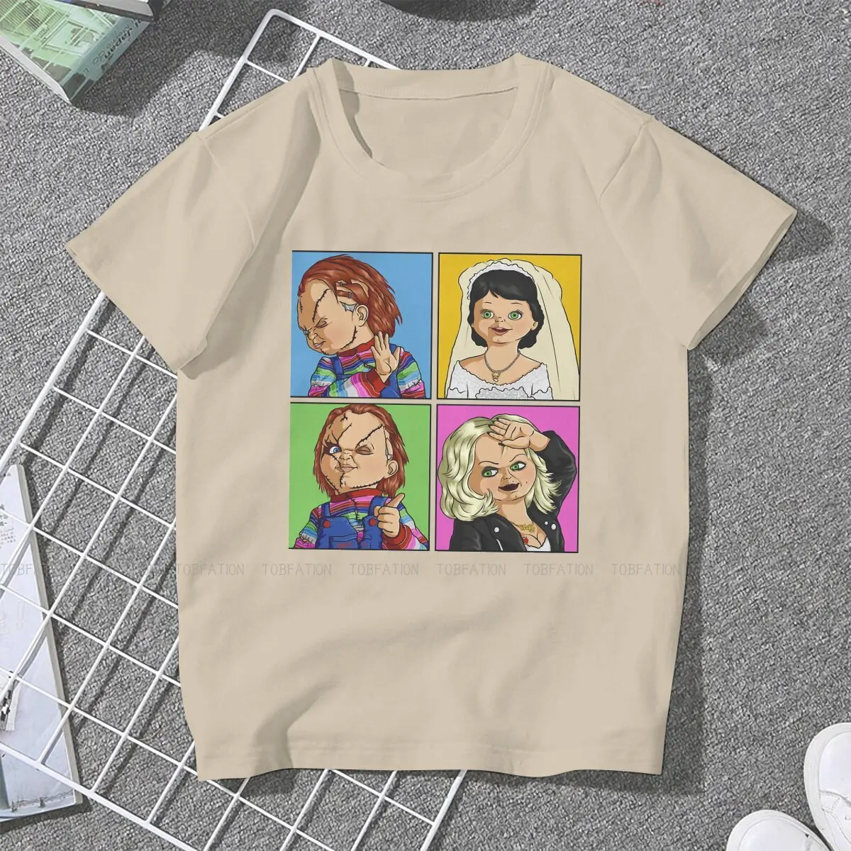 Track Unique TShirt for Girl Chucky Old Fashioned Doll 4XL Hip Hop Gift Idea  T Shirt Stuff