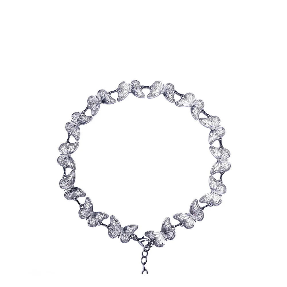 Danza latina Danza del ventre Accessori dimagranti Danza con catena in vita Catena in vita con farfalla ciliegia