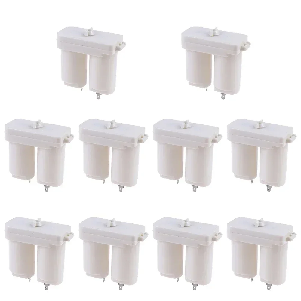 Common Gas Battery Box Plastic Battery Box Heater Maintenance 8x9cm No Burrs Secure And Stable Smooth Exterior