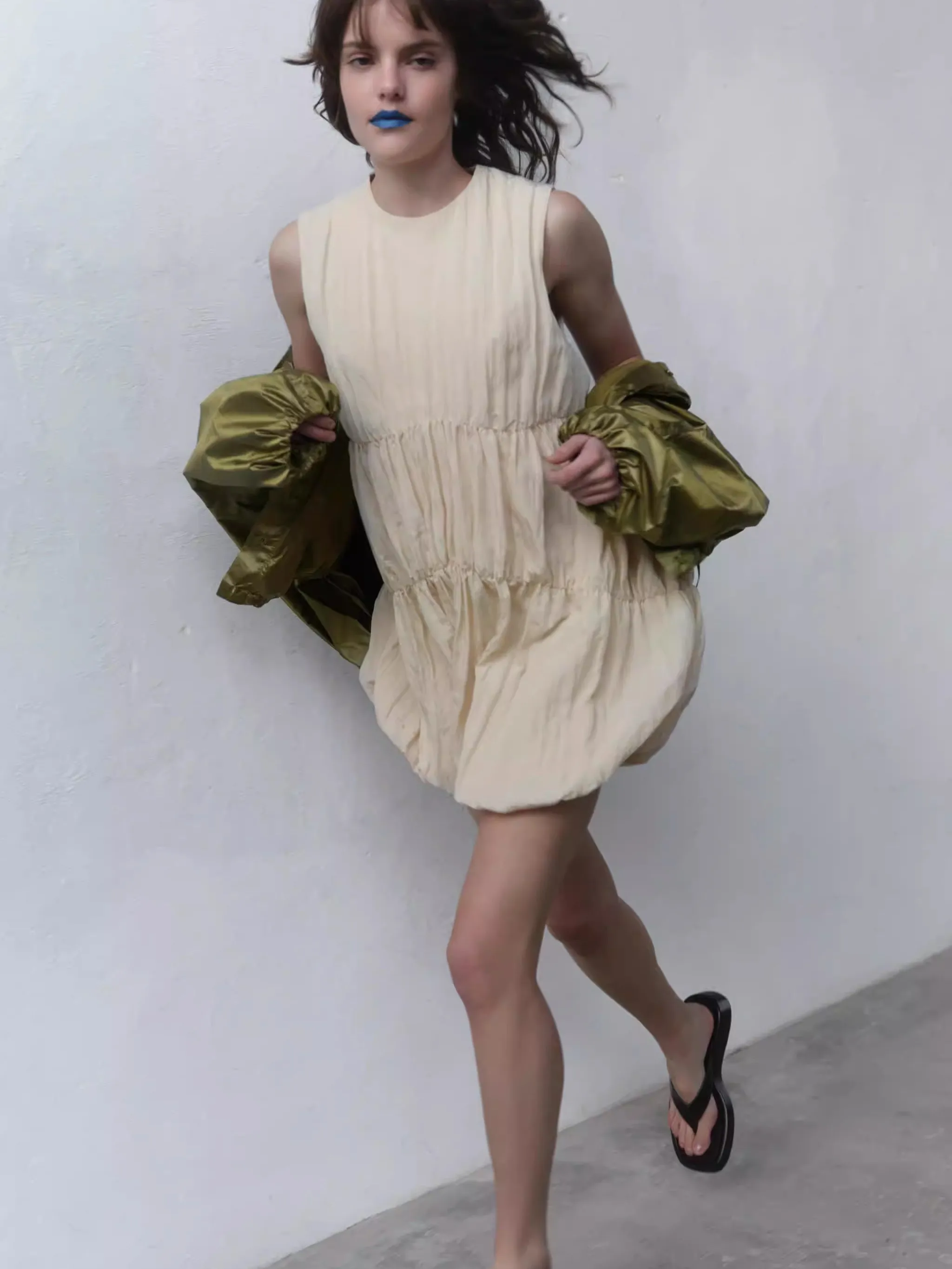 

Романтичная женская куртка-пилот с круглым вырезом и клетчатым узором, новинка, модная одежда для весны и лета, этнический стиль, для выступлений