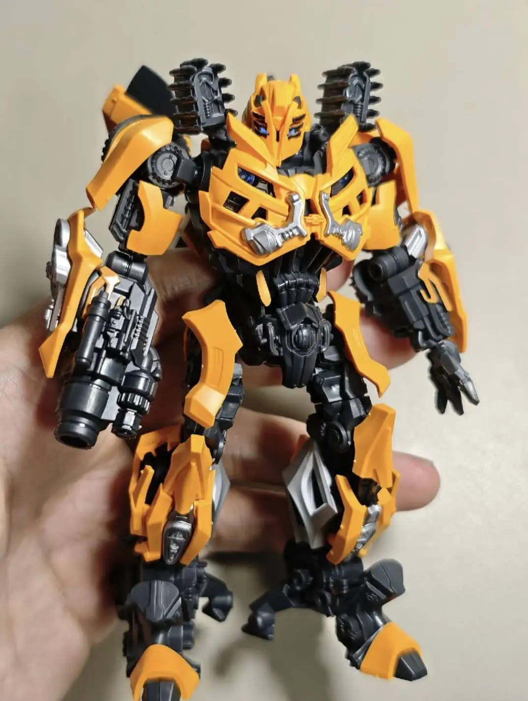 Blokees Classic Class Transformers Dark Of The Moon Film Megatron Bumblebee Figurki Akcji do Składania Ruchome Modele Zabawki Prezent