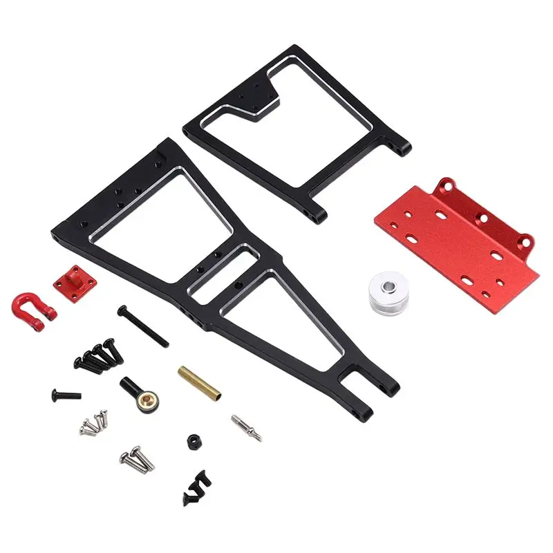 Excellent-RC Winch/Serve Rescue Tow Truck Wrecker KIT DIY Tool For 1/10 RC Crawler Car Axial SCX10 TRX4 Capra D90 LCG Chassis Pa