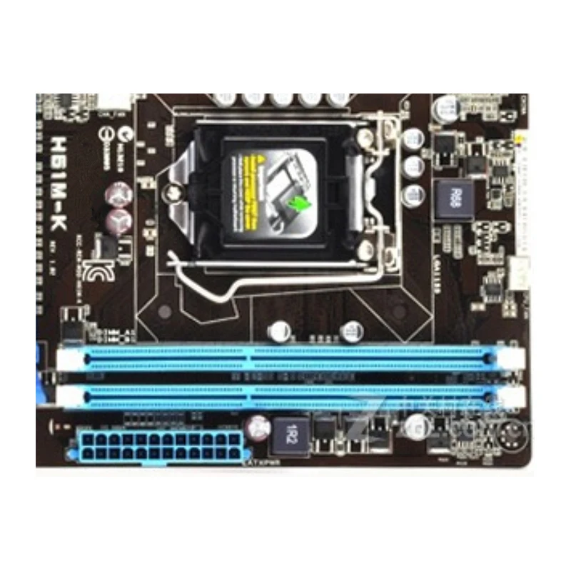 Intel-H61 Placa-mãe, LGA 1155, DDR3, 16GB, USB 2.0, SATA2, Original, Usado, Desktop Mainboard