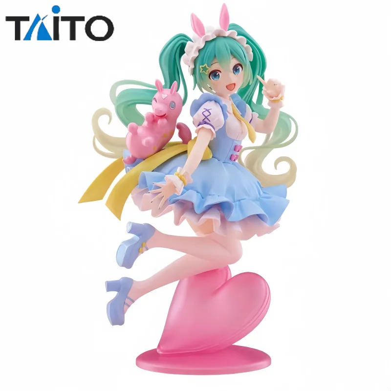 在庫あり-正規品-タイトー-初音ミク-x-ロディ-17cm-amp-おとぎ話フィギュア-可愛いアニメフィギュア-コレクション玩具-フェスティバルギフト