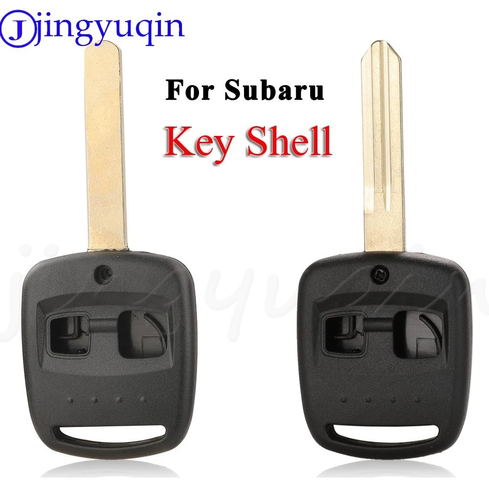 jingyuqin For Subaru Forester Legacy Impreza Outback 2000 2001 2002 2003 Replacement Remote Car Key Shell Case Fob 2 Buttons