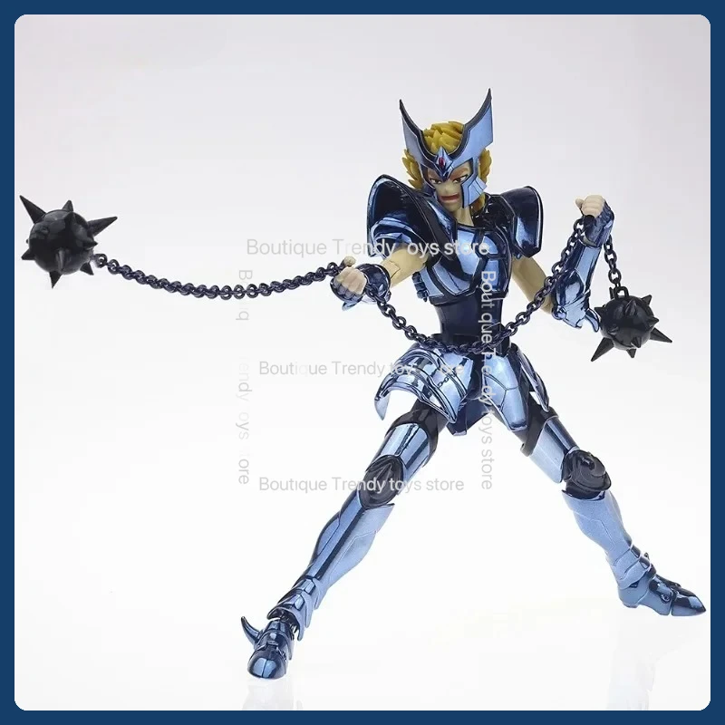 Em estoque modelo cs saint seiya mito pano ex cerberus dante prata cavaleiros do zodíaco anime armadura de metal pvc figura de ação brinquedos