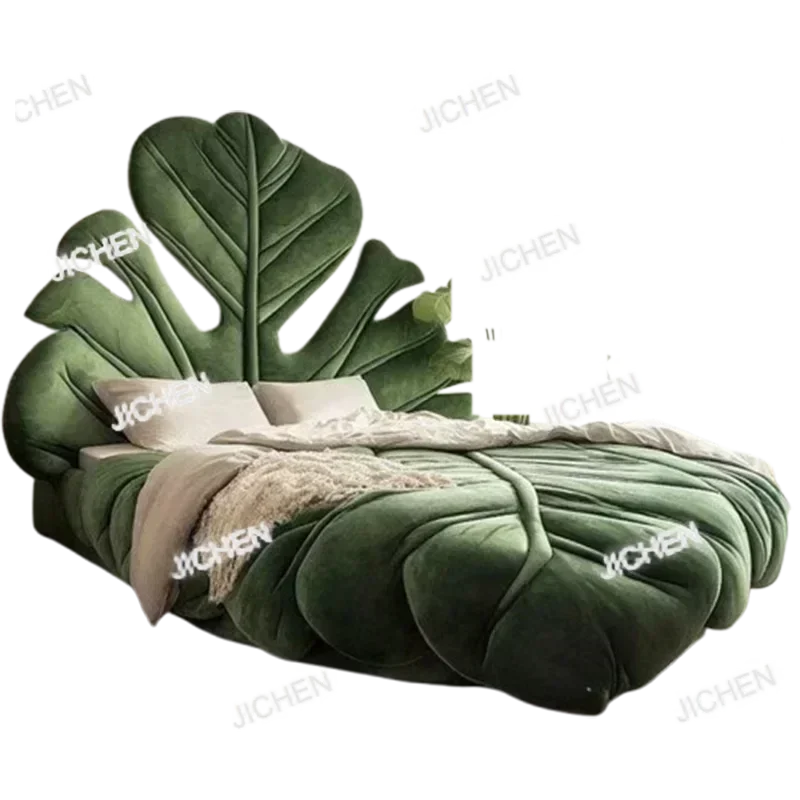 HG House غرفة نوم حديثة سرير مخملي لوح رأسي فاخر كبير حديث مزدوج سرير King Adults Princesse Camas De Dormitorio Furniture H #2