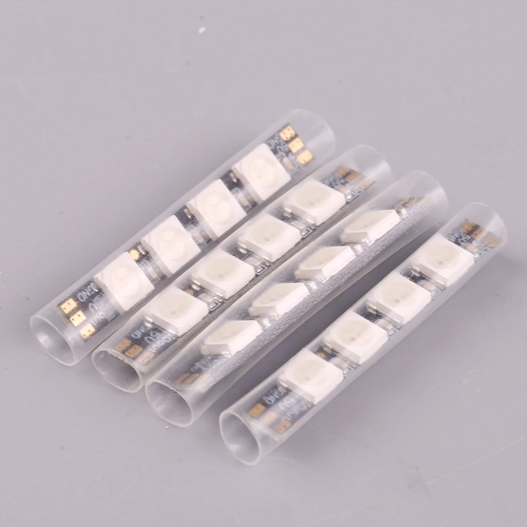 4 SZT. PandaRC Crossover Machine LED Lights Multi-Axis RGB Programmable High Brightness Compatible with F3 F4 F7 Flight Control