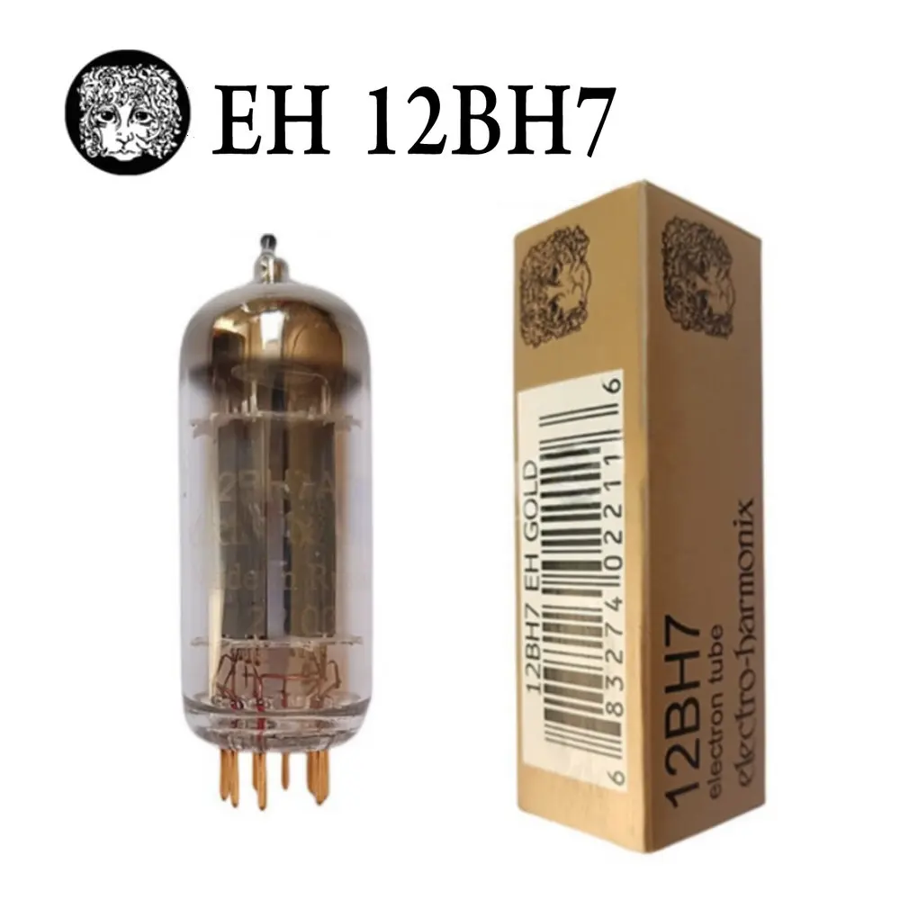 Russia EH 12BH7 12BH7A Vacuum Tube Gold Foot HIFI Audio Valve Replace 6N6 7119 Electronic Tube Amplifier Kit DIY Matched Quad