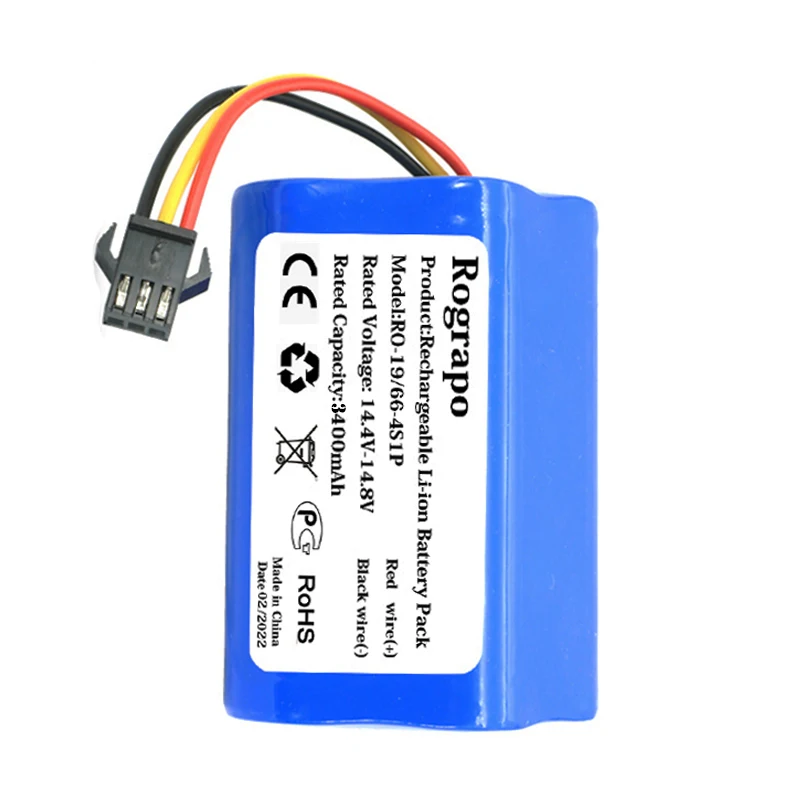 Nowy 14.8V 3400mAh akumulator litowo-jonowy do Deik MT820 odkurzacz automatyczny