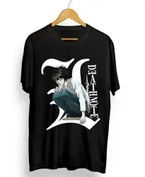 Death Note L New shirt,2022 Graphic Anime T-Shirt Size S to 5XL