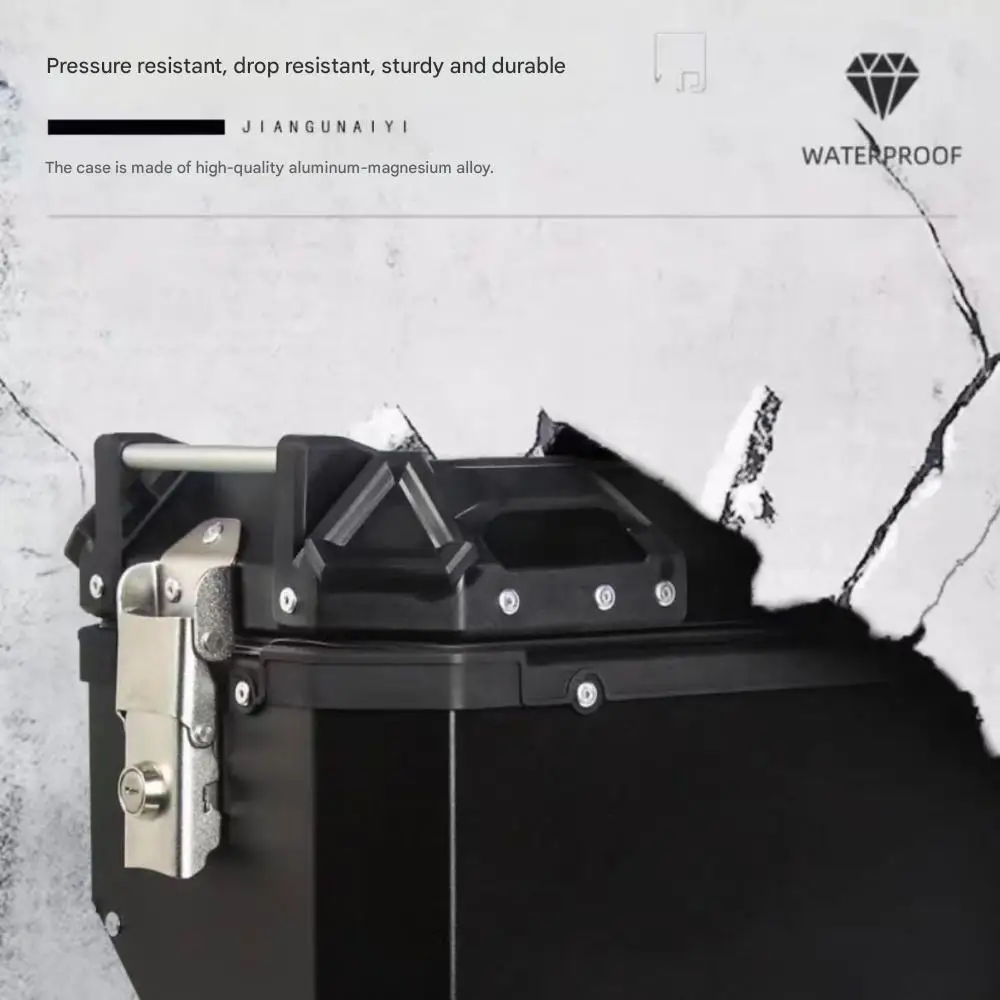 FOR VOGE DS900X Side Case Support Frame, Double-Layer Anti-Rust Coated Heavy-Duty Luggage Bracket, Storage Accessory Solo Long-D