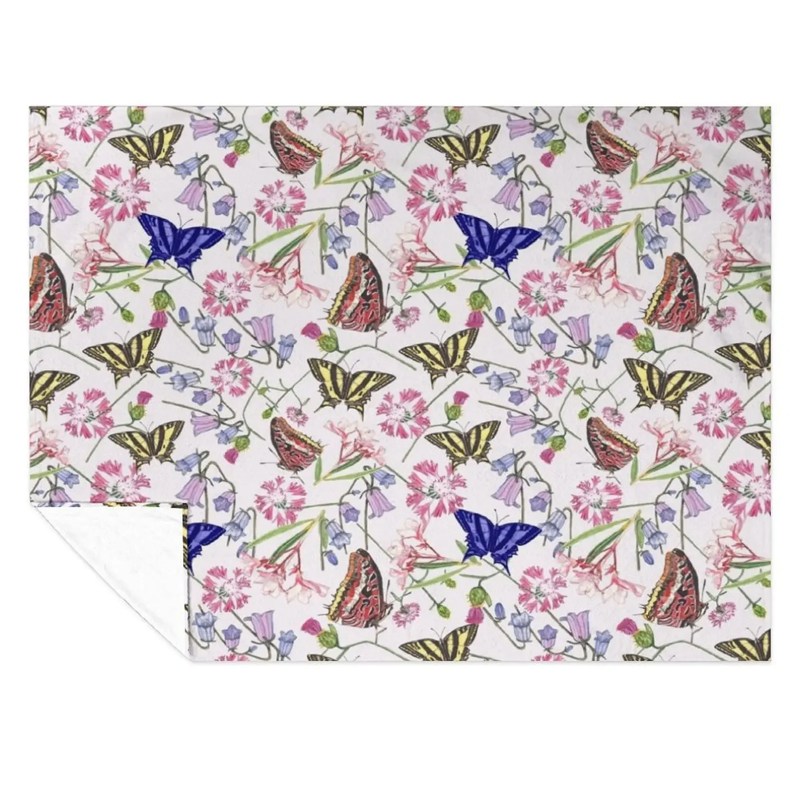 

Gardenflower Throw Blanket Hairy Picnic Blankets Sofas Of Decoration Bed Blankets