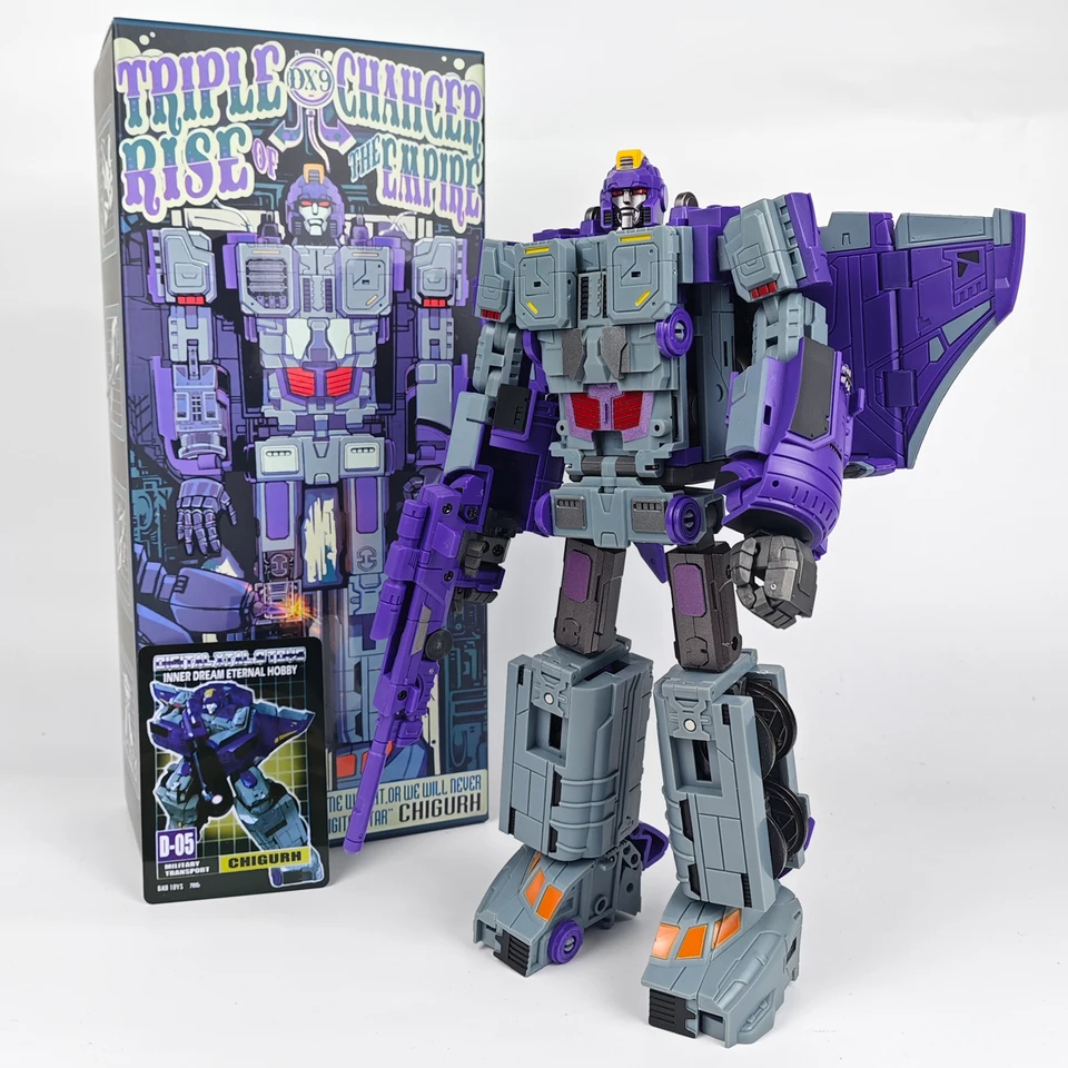 DX9 D05 アストロトレインビッグトレントーマス変換 G1 アクション