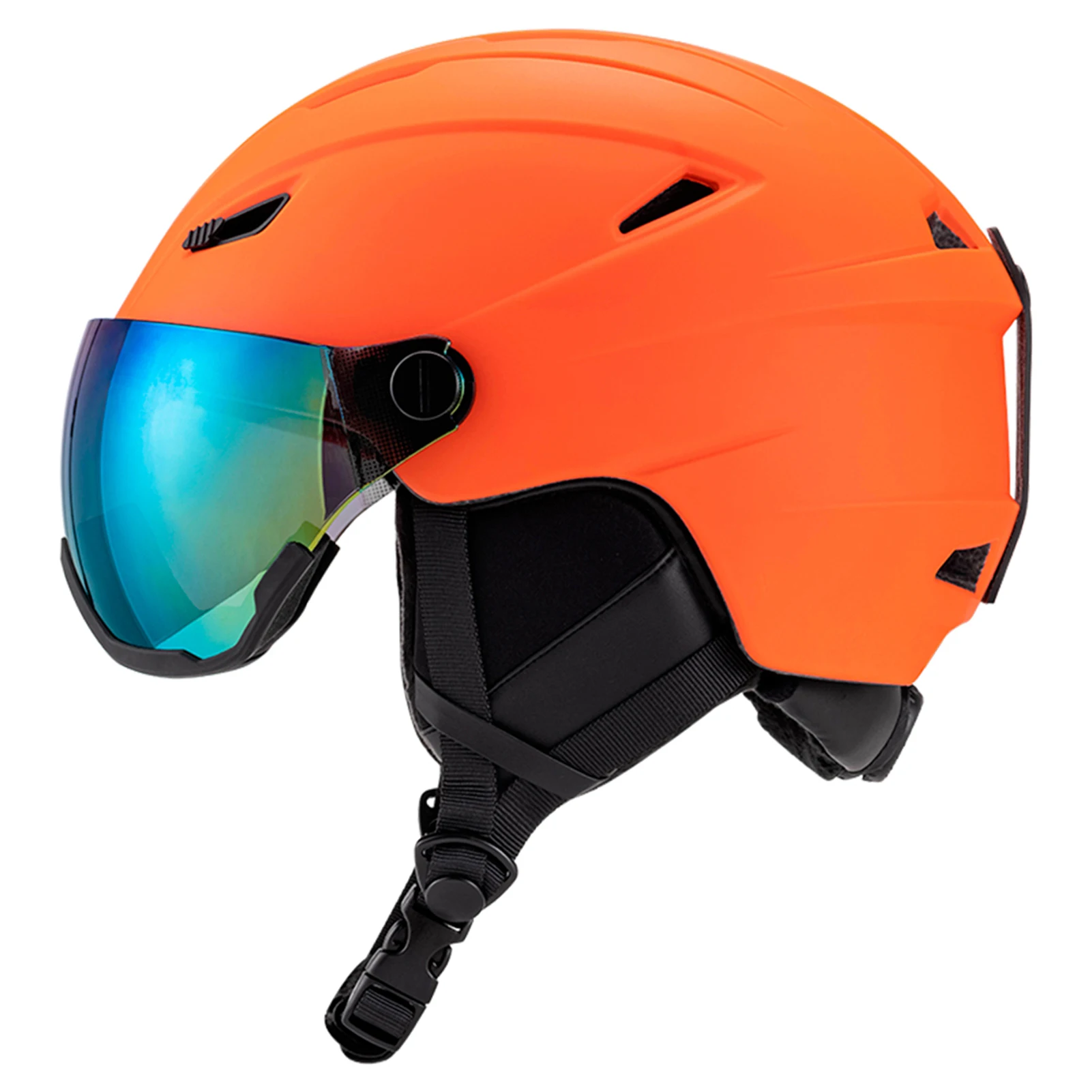หมวกกันน็อคสกีแบบรวมสำหรับผู้ช - Ski Helmet With Integrated Visor บทวิจารณ์และราคา