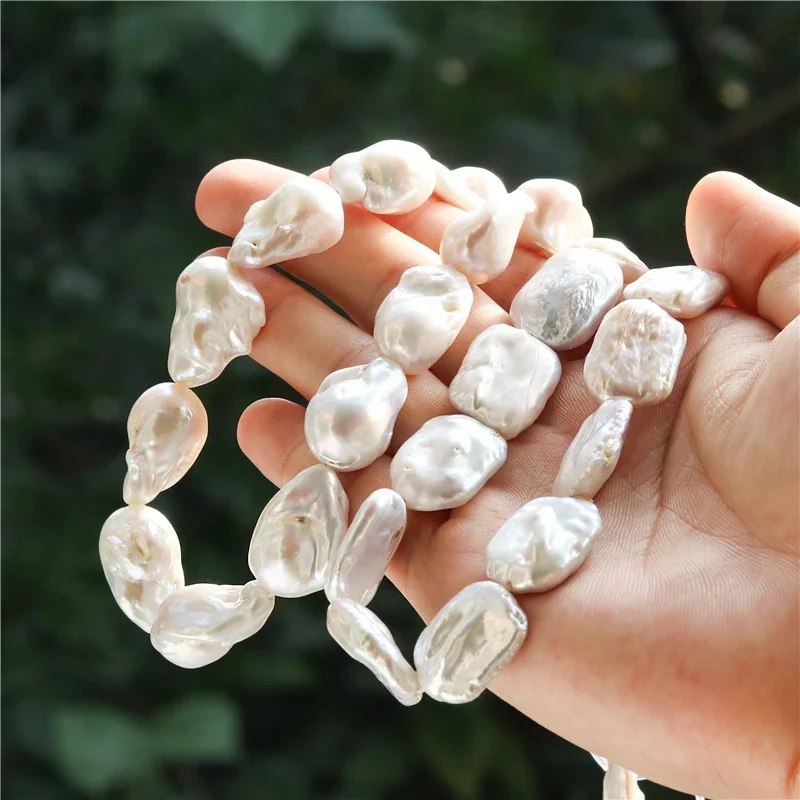 

Natural Pearl Baroque Beads For Jewelry Making Diy Bracelet Necklace Pendant