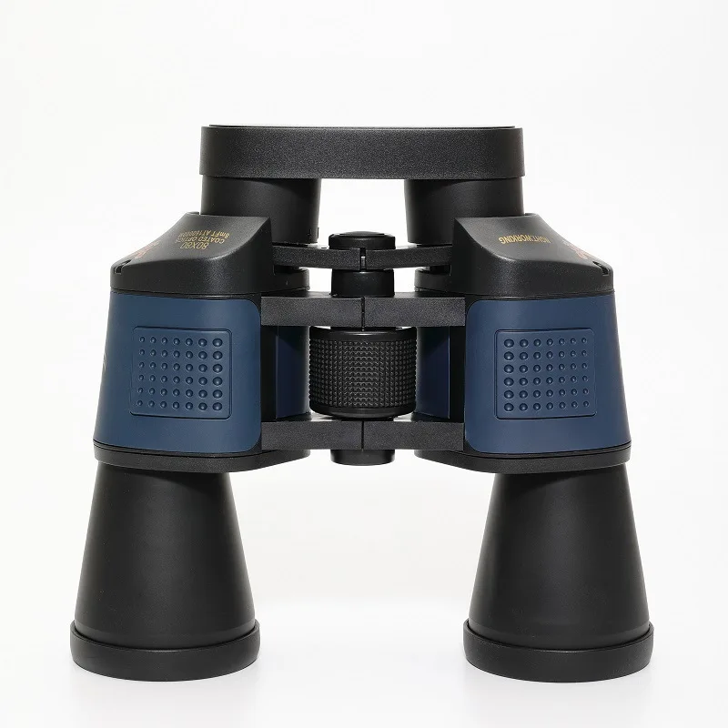 60x60 Binoculars High Power HD Red Film Lens, Low Light Night Vision Telescope for Outdoor Travel Bird Watching