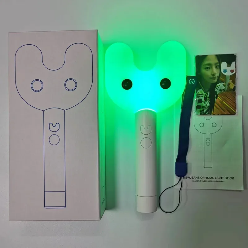 New Kpop NJ Lightstick With Hand Lamp Gidle Concert Hiphop Party NJ Light Stick Fluorescent Toys