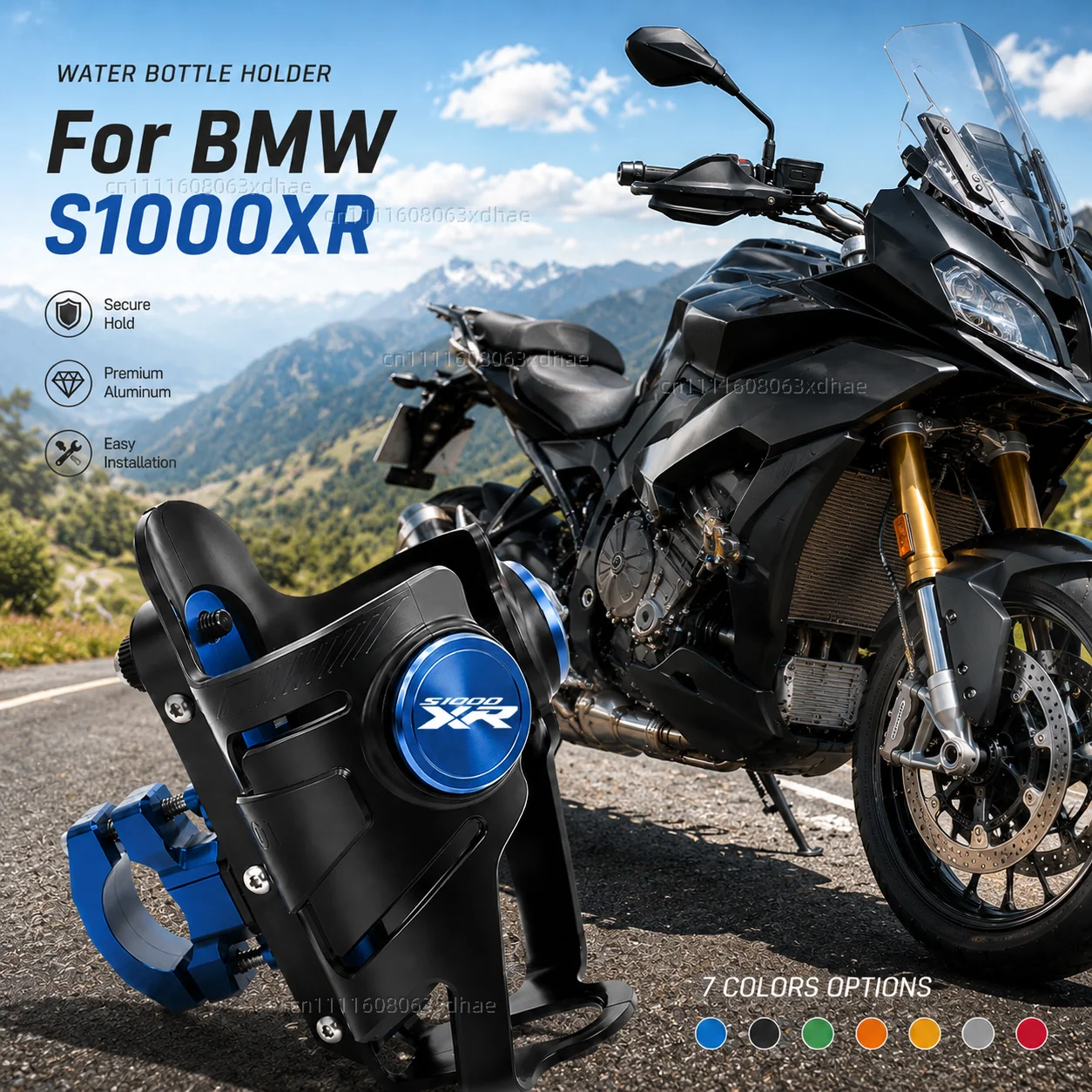 

Motorcycle Water Bottle Holder For BMW S1000XR S1000 XR S 1000 XR Coffee Beverage Tea Cup Support Modification Accessories