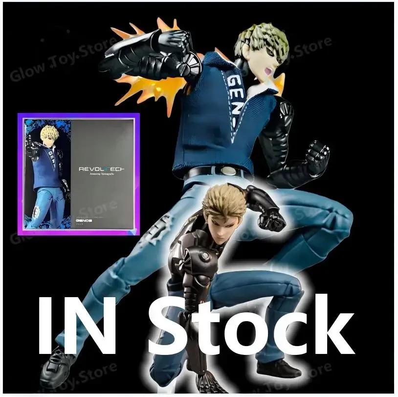 

Новая фигурка Ко Геноса из One-Punch Man, аниме-фигурка Kaiyodo Revoltech Yamaguchi, подвижная модель-статуэтка, игрушки и подарки для детей