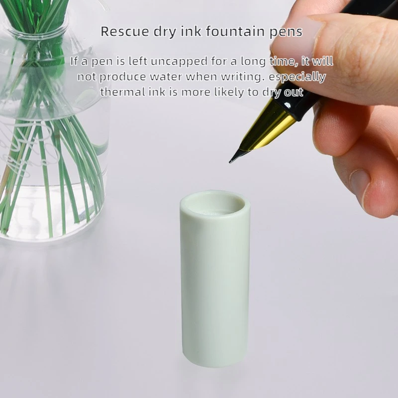 Fountain Pen Lubricator Prevent Dry Ink Blockage Tip Wet Cleaner No-wash Replenishment Liquid Stationery School Office Supplies image 5