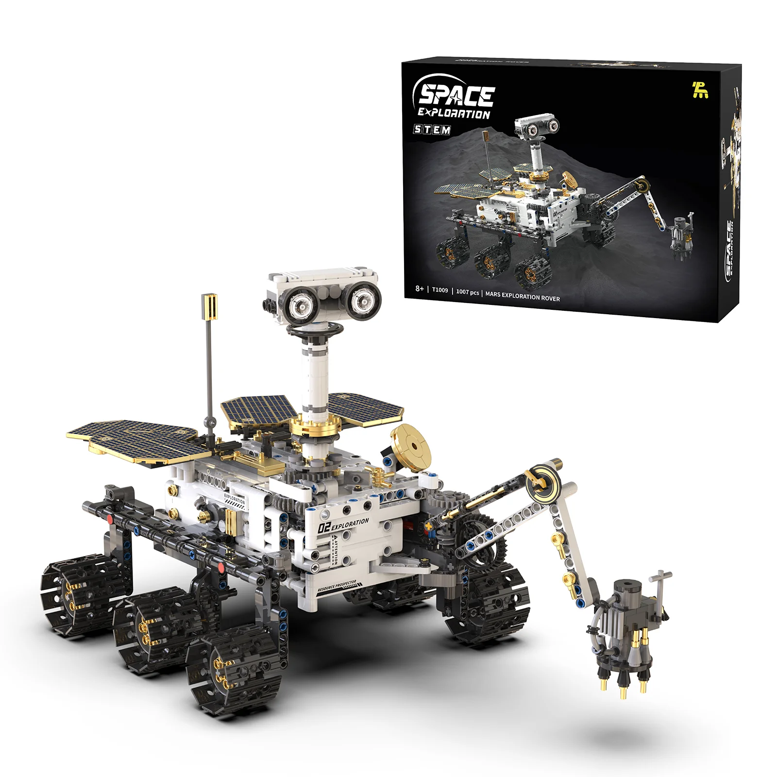 Space Model MOC Building Blocks US 'Perseverance' Mars Rover Technology Modular Blocks Gift Christmas Toy DIY Set Assembly