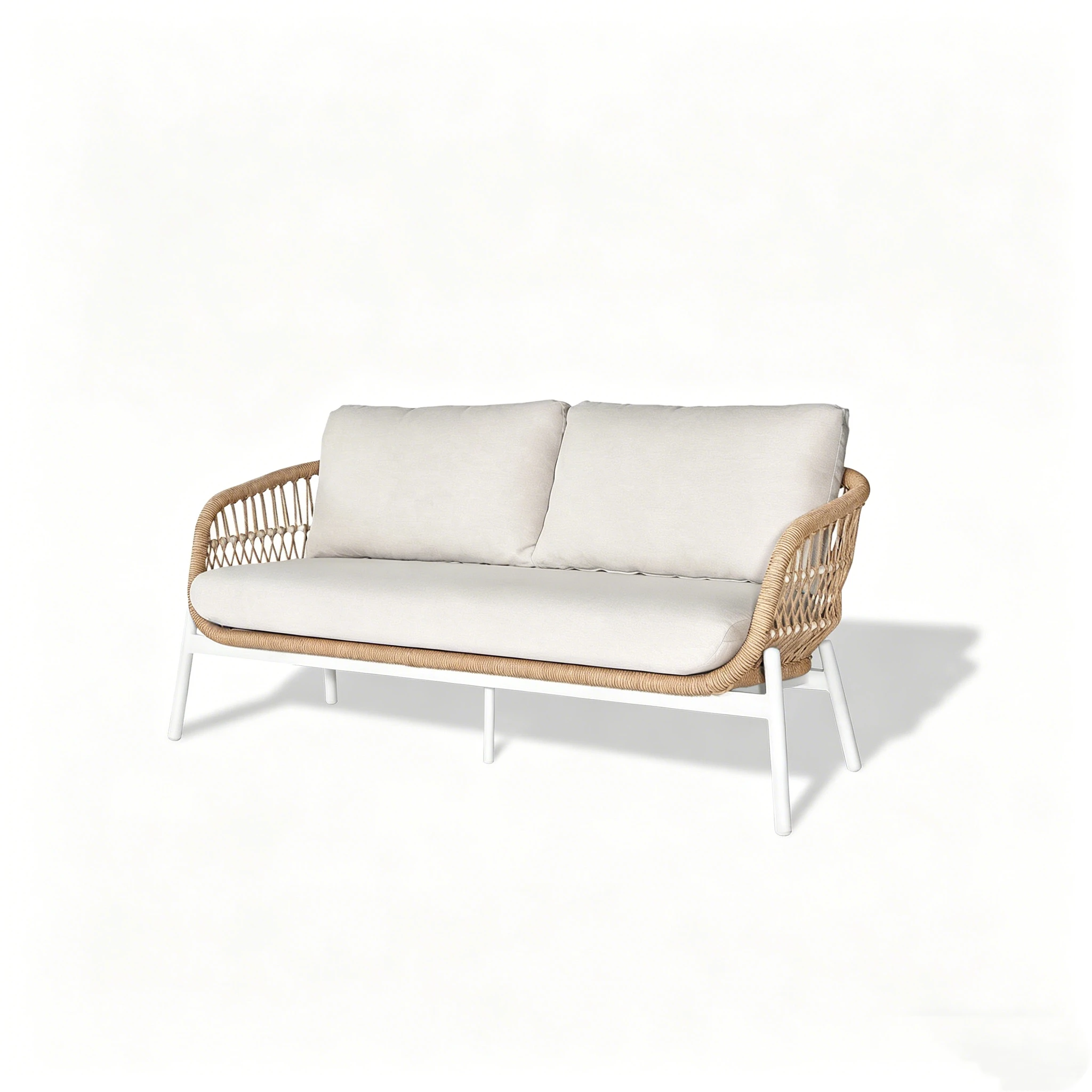 #Factory Direct Modern Eco-Friendly Outdoor Rattan Sofa Set for Patio Garden Balcony Hotel Park Use-Hot Sale High Cost Effective