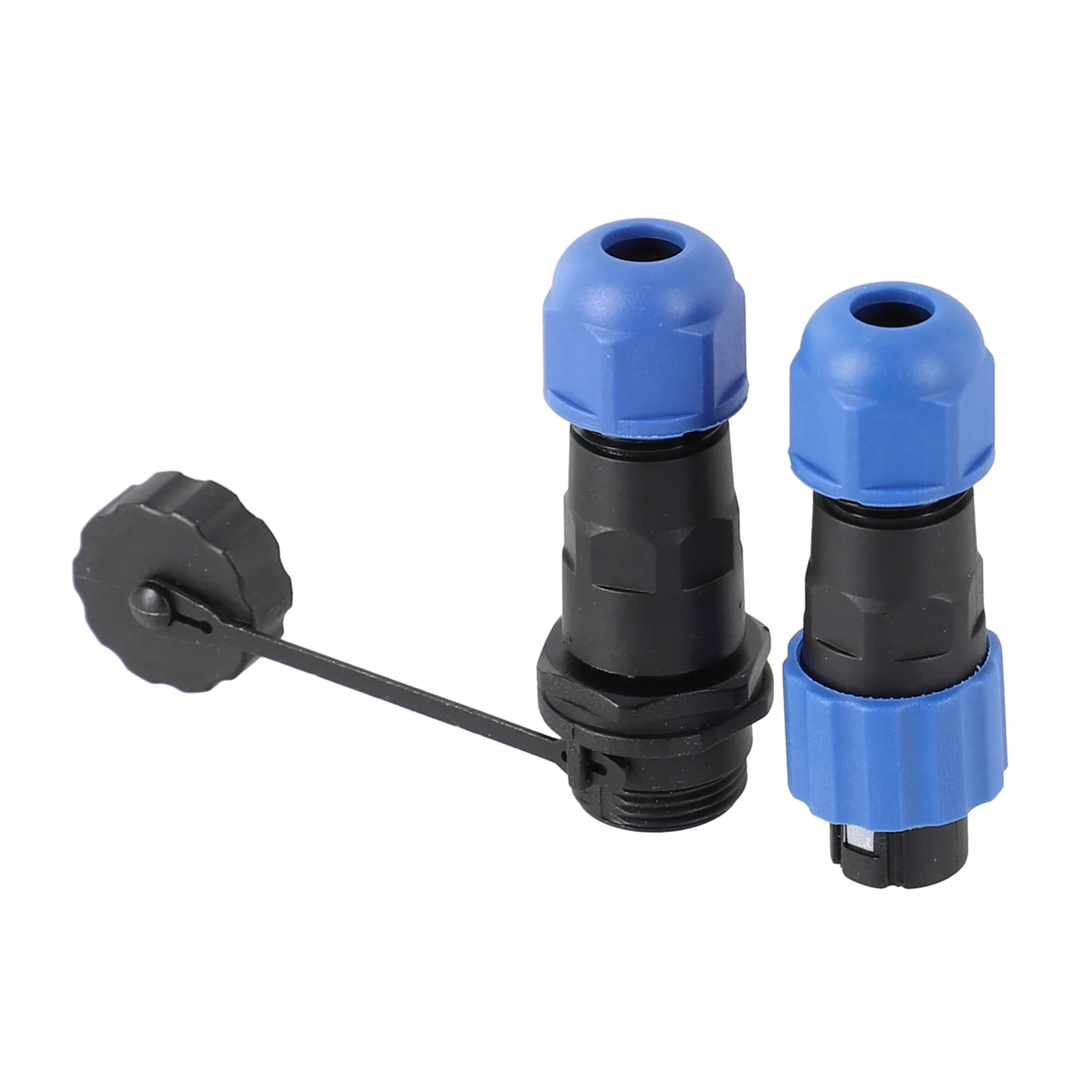 IP68 Rated SD13 Aviation Socket Connector With Threaded Connection For LED Lighting And Electronics Applications