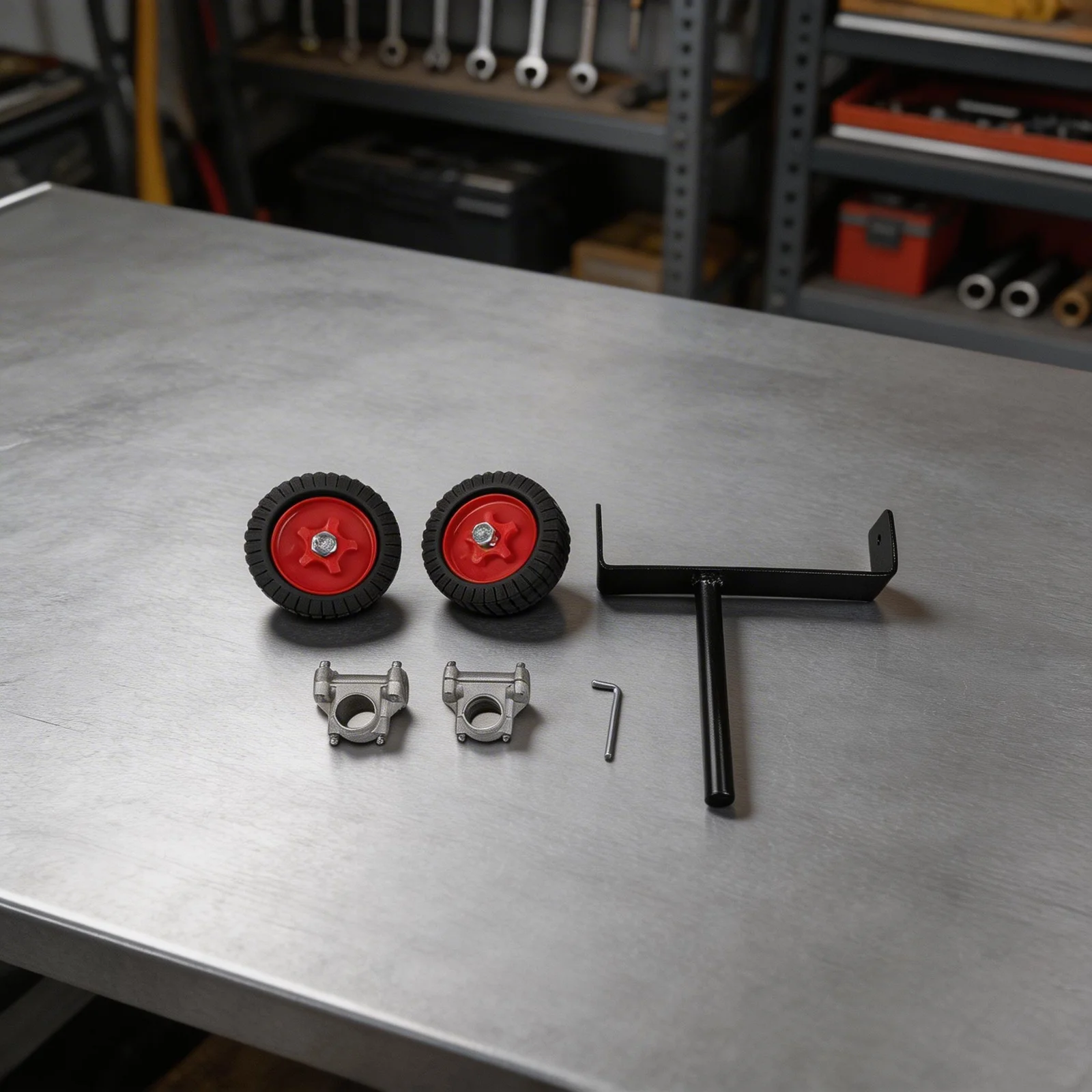 Heavy Duty Trimmer Wheel Attachment Compatible with For 26mm and 28mm Shafts for Improved Yard Equipment Performance