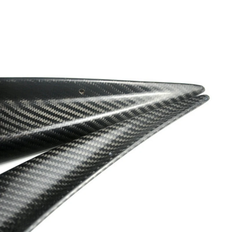 Carbon Fiber Car Front Side Canards Splitter Spoiler Fit For Chevrolet CORVETTE C7 2014-2015 Spare Parts