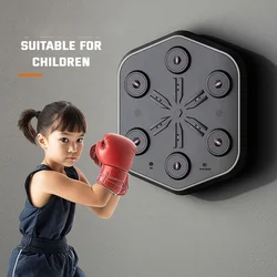 Indoor Wall Mounted Boxing Reaction Target Trainer Music Boxing Training Machine