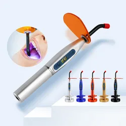 JINGT Dental Cordless Led Curing Light Metal Head LED Wireless Cordless solidificare l'attrezzatura dentale