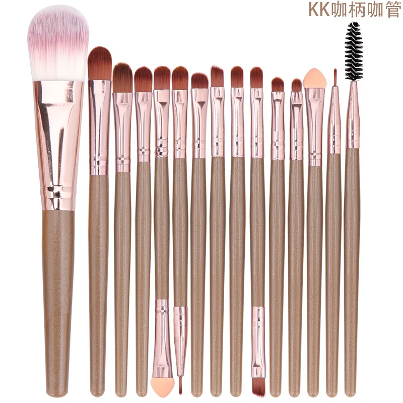 Multifunktions Foundation Blending Make-up Pinsel Werkzeug Kontur Bildhauerei Augenbrauen Wimpern Concealer Pinsel Kit Kosmetik kompletten Satz