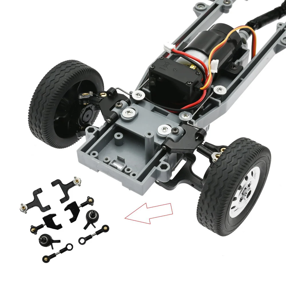 Metall oberer und unterer Schwenk lenkbecher für wpl d12 d42 rc Auto Upgrade Teile Ersatz zubehör