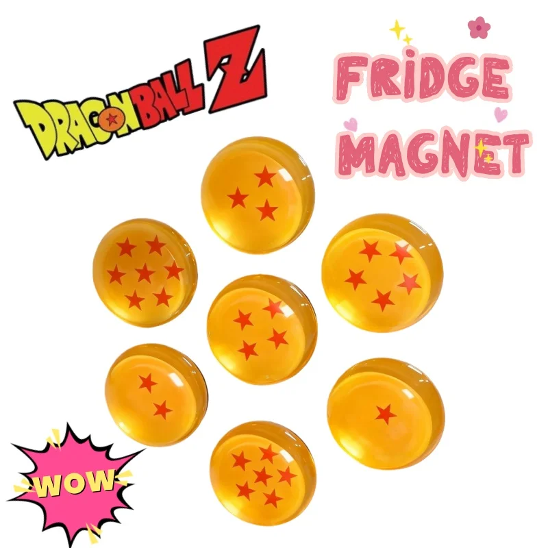 

Dragon Ball High Color Value Creative Personality Refrigerator Stickers Cartoon Simple Fashion Good Luck Decorative Stickers