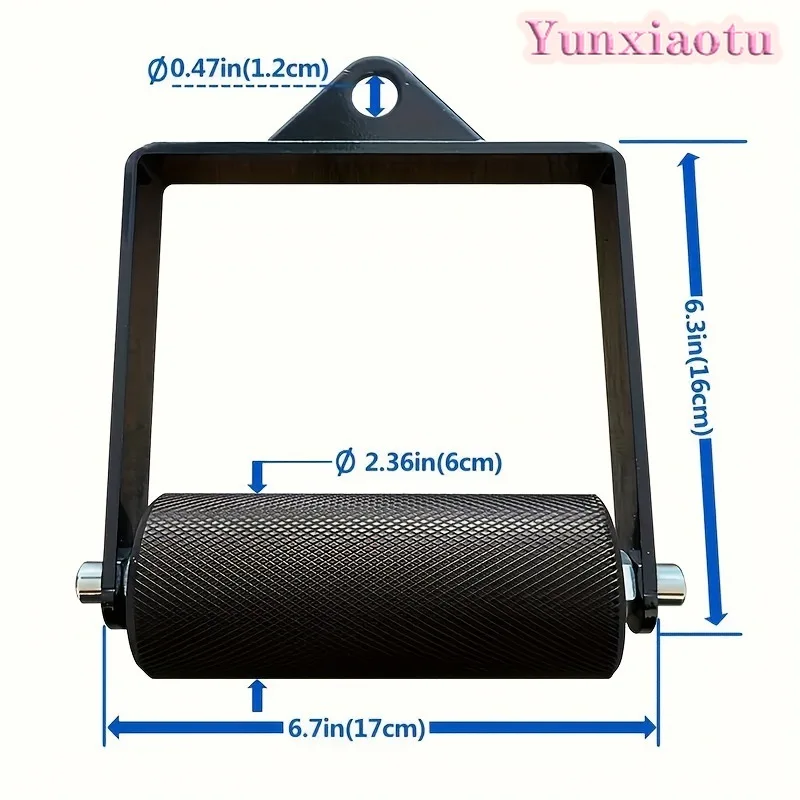 4/6cm D Shape Cable Handle, Lat Pulldown Grip for Arm Wrestling and Deadlift Workout