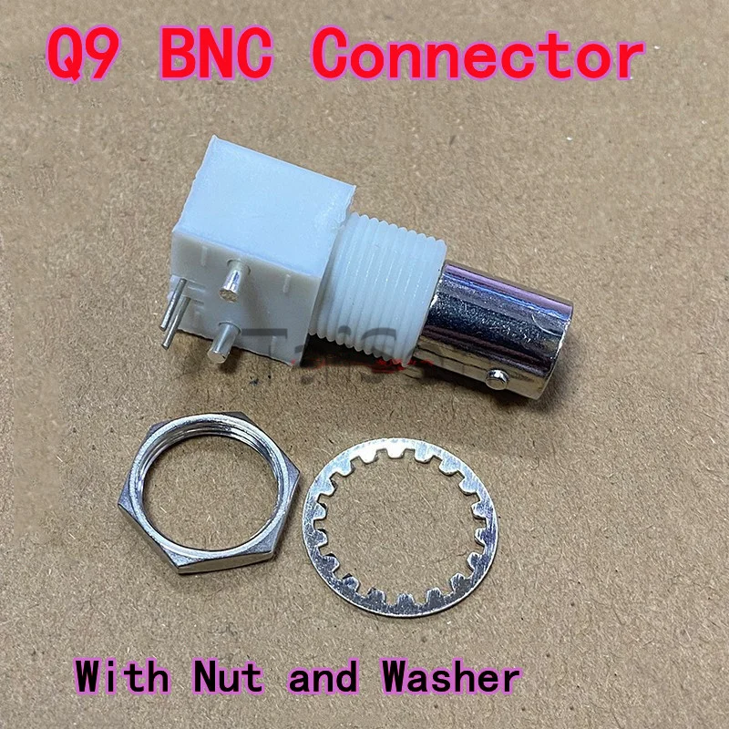 5PCS 10PCS Q9 BNC Connector, White BNC, High Quality CCTV Video Jack, White Plastic BNC, BNC Panel Mount, BNC Female Connector