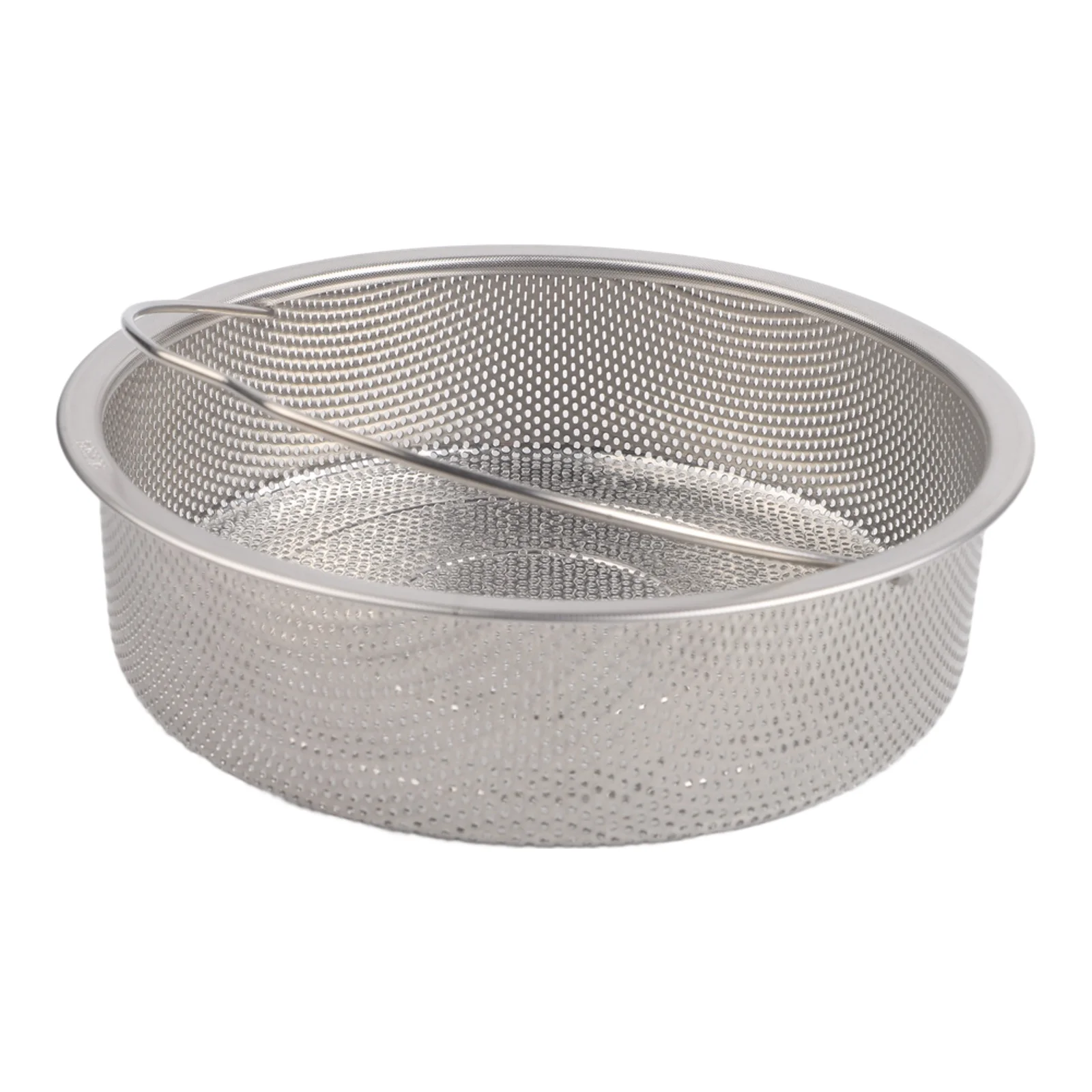 Stainless Steel Steamer Basket with Handles for Steaming Vegetables and Cooking Tasks Providing Safe Handling and Even Cooking